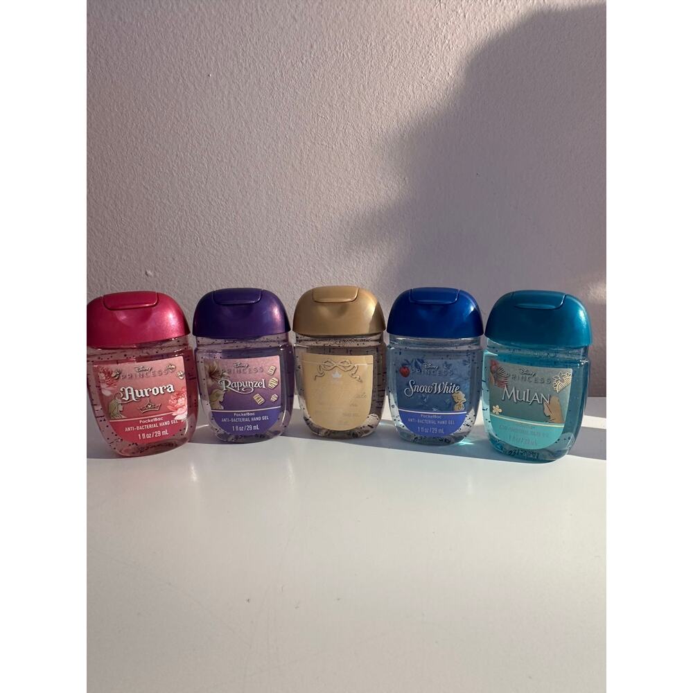 Bath and Body Works Disney Princess Hand Sanitizer Collection